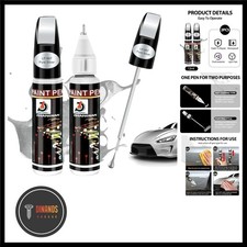 2pcs Lackstift Auto Silber 12ML, 2 In 1 Auto Lack Reparatur, Auto Kratzer Rep...