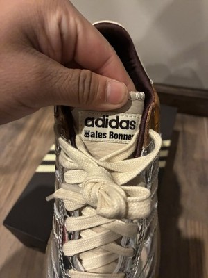 Adidas x Wales Bonner Samba OG 'Silver Metallic Easy Yellow' Croc