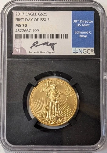 2017 American Gold Eagle 1/2 oz — photo from the most recent tracked eBay sale