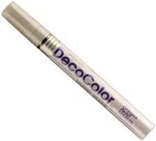 Uchida DecoColor Broad Opaque Oil-Based Paint Marker-Silver