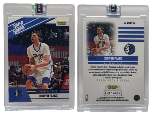 2025-26 Panini Instant #RRR-16 Cooper Flagg Rated Rookie Retro Mavs (RC)