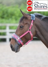 SHIRES LUNGE CAVESSON POLAR PODSZEWKA KOMFORTOWY KUCYK Rozmiar Regulowany krój RÓŻOWY