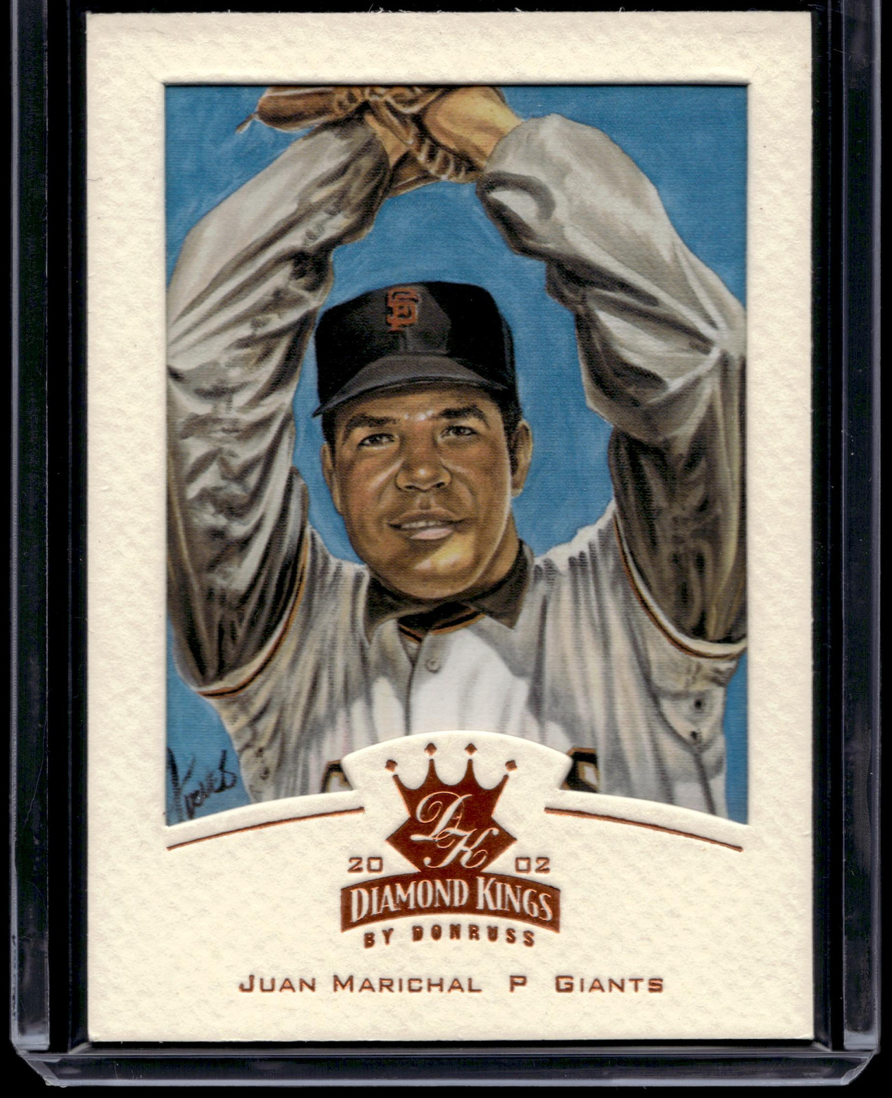 2002 Donruss Diamond Kings #131 Juan Marichal Bronze Foil HOF