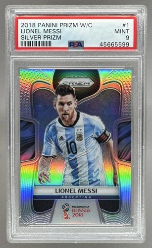 World Cup Lionel Messi 2018 Panini Prizm World Cup Lionel Messi #1 Silver