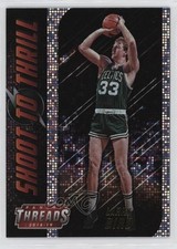 2018-19 Panini Threads Shoot to Thrill Dazzle Larry Bird #5 HOF 1ky7