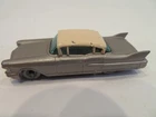 Vintage 1960 Matchbox Lesney 1-75 Series #27 Cadillac Sixty Special Gray Wheels
