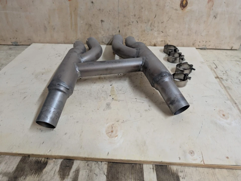 TOP Yamaha XJ900 4BB Edelstahl  Auspuffsammler Sammler Collector Exhaust - Bild 4 von 4