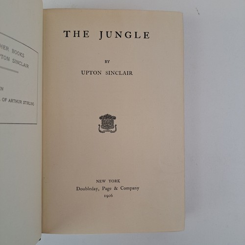 Upton Sinclair / THE JUNGLE 1st Edition 1906 | eBay