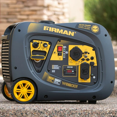 FIRMAN W02981F 3200/2900 Watt Recoil Start Inverter Generator - Refurbished