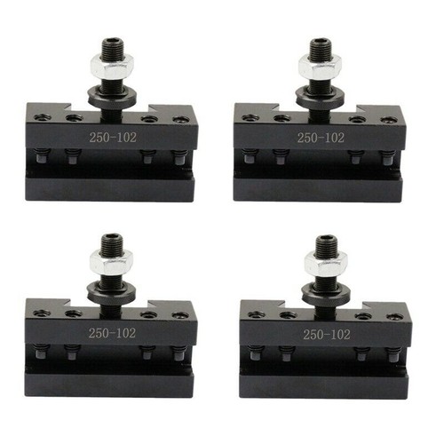 AU New 1/2/3/4 Pcs AXA #2 Quick Change Tool Post Turning & Facing Holder 250-102 - Picture 5 of 12