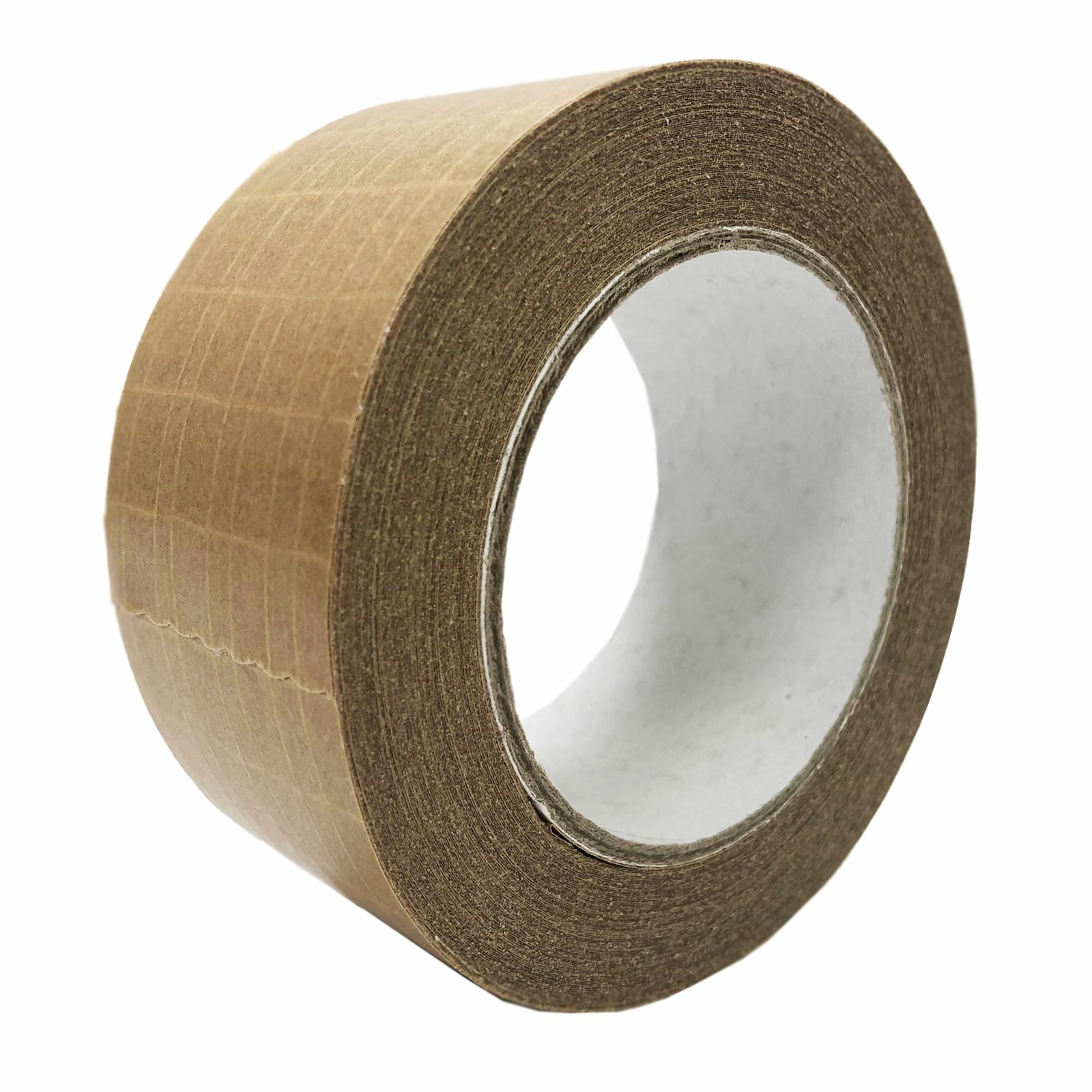 Self-Adhesive Reinforced, Extra Strong, Paper Packaging Tape–50mm x 25m–1 Roll