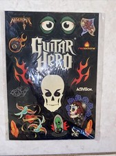 Red Octane Guitar Hero Stickers Brand New Sealed Unused 2005