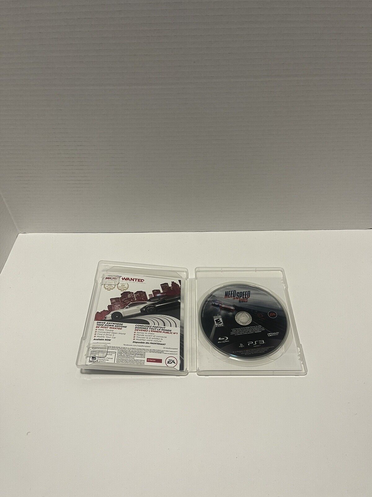 Need for Speed: Rivals (Sony PlayStation 3 PS3, 2013) Game, Case, &  Instructions 14633730333