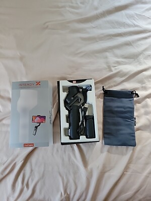 NEW Hohem iSteady X Folding Smartphone Gimbal Stabilizer Black Used Once