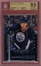 MAGNUS PAAJARVI 2010-11 UD BLACK DIAMOND QUAD ROOKIE #214 BGS 9.5 RC 10-11