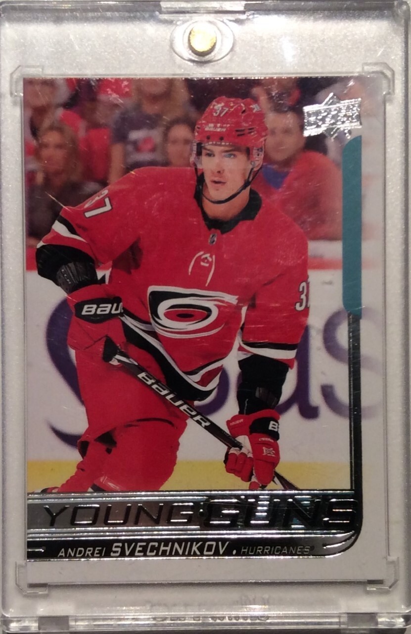 2018-19 Upper Deck Young Guns Hockey Rookie RC #451 Andrei Svechnikov