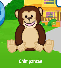 Webkinz Chimpanzee Virtual PET Adoption Code Only Messaged Webkinz Chimpanzee