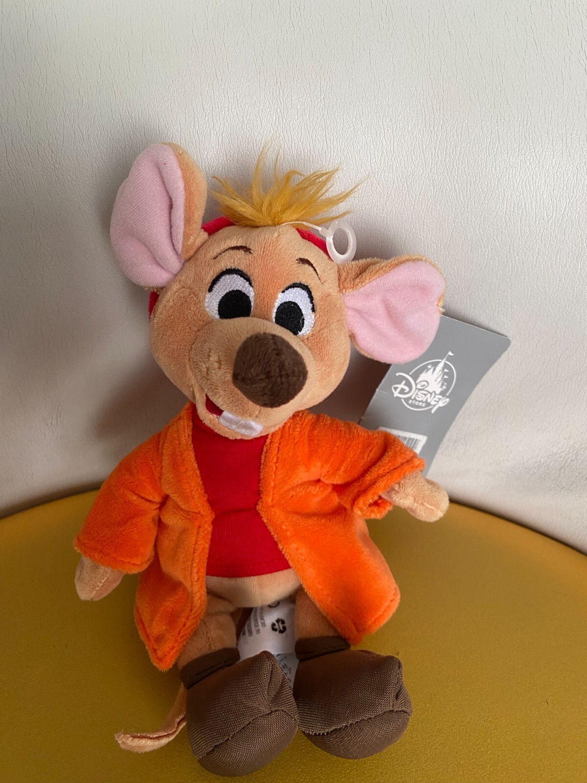 Peluche Disney Jack Cendrillon collection miniature authentique neuve
