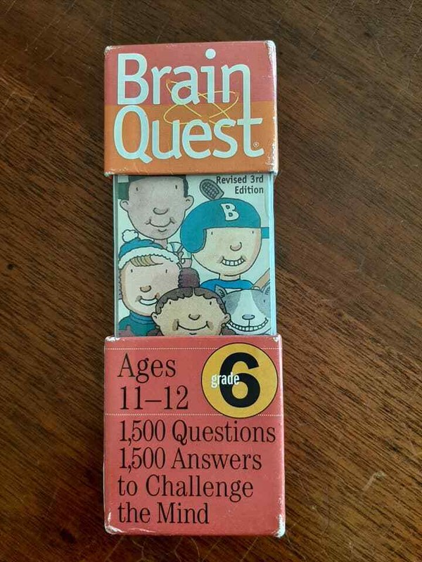Brain Quest Grade 6 Ages 11-12 1500 Questions 1500 Answers to Challenge the Mind