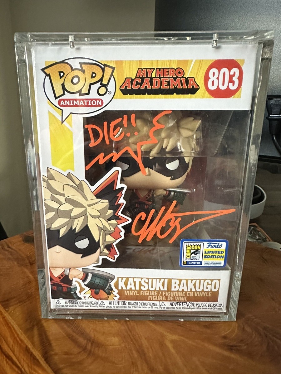 Funko Pop - Katsuki Bakugo #803 MHA (2020 SDCC) - Signed by