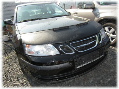 Car bra compatible with Saab 9-3 manufactured 2003 - 2007 stone chip protection hood bra