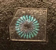 CBS DICHROIC GLASS 96 C.O.E. Single Mini Size PINWHEEL #4 Fusing Supplies