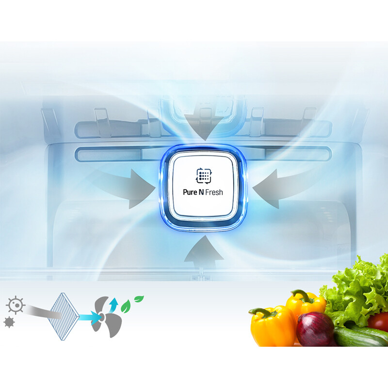 Genuine LG Pure N Fresh filter with cover GSN635MBL, GSN635PL eBay