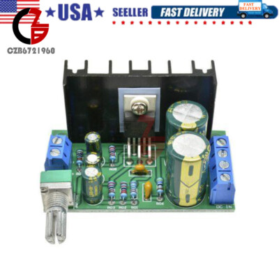 TDA2050 DC12V-24V 5W-120W 1-Channel Audio Power Amplifier Board Module DIY US