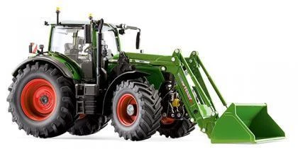 Wiking FENDT 724 Vario mit Frontlader Cargo 6.100 - 1:32