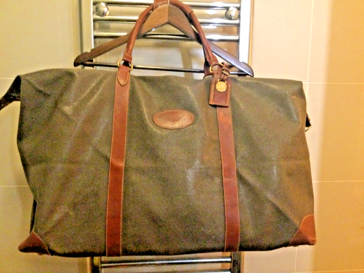 Mulberry Clipper Large Mulberry Large Clipper Duffle Hold-all Mole