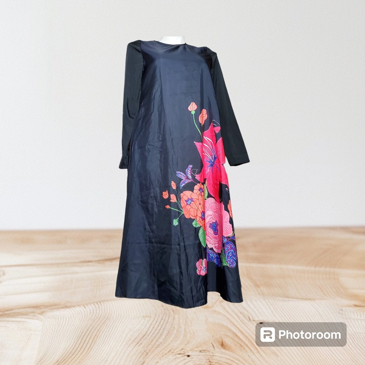 zanzea winter dresses Collection Black Maxi Dress Size XL Bridesmaid Dresses | JJsHouse COLOR:Original SS25D1 Neck Tunic Dress.