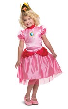 Princess Peach Child Costume Girls Toddler NEW Super Mario