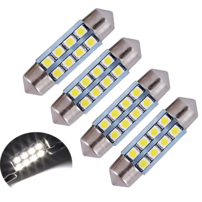 Kit Lampadine A LED Bianco Illuminazione Interno Abitacolo per
