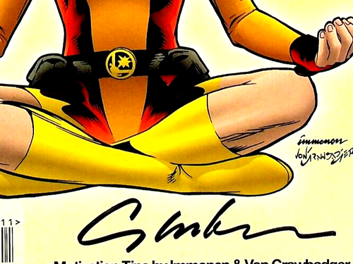 Inferno #2 firmado por Stuart Immonen DC Comics - Imagen 2 de 3