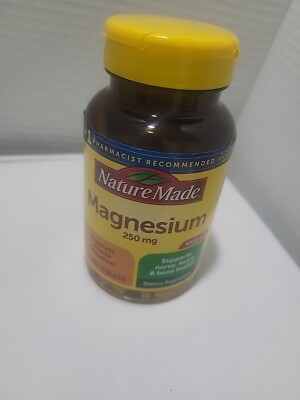 Magnesium Oxide 250 Mg, Dietary Supplement for Muscle, Heart, Bone and Nerve Hea