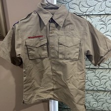 Boy Scout BSA UNIFORM SHIRT New Style Youth Large Short Sleeve I88