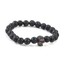 Charm-Lava-Stone-Zircon-Black-Skull-Head-Beads-Braided-Macrame-Bracelets-Men-039-s miniatuur 5