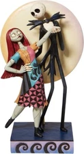Jim Shore "A Moonlit Dance" Jack and Sally 6008992 Nightmare Before Christmas 9"