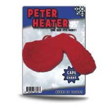 Peter Heater - Funny Knitted Willy Warmer for Men - Funny Adult Gag Gift Joke