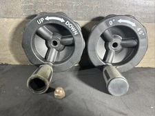 Genuine Craftsman Table Saw Model 137.248840 Elevation & Tilt Handwheel Set