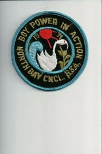 1971 North Bay Council Boy Power in Action patch