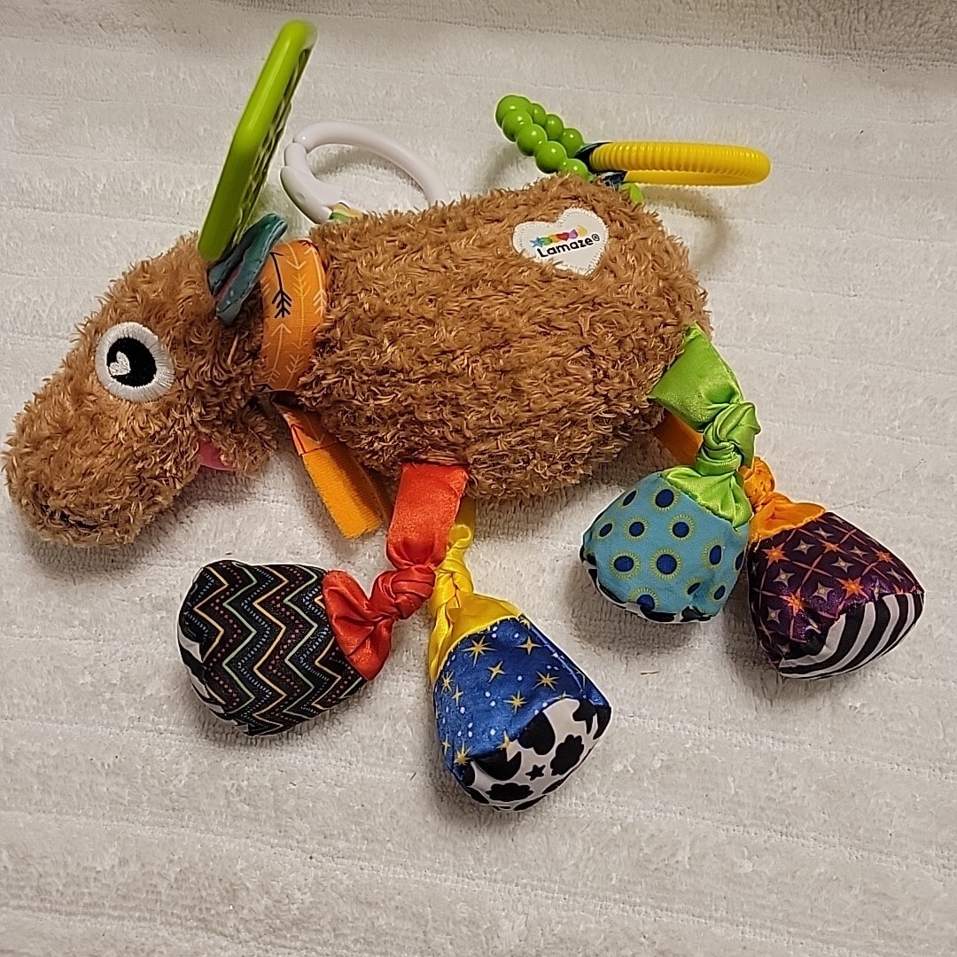 Baby Toy Tomy Lamaze Moose Plush Clip On Baby Toy Antlers