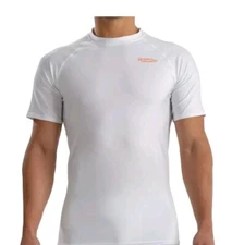 Shock Doctor Sport Unisex Compression Top Size Adult Small (34-36) White 