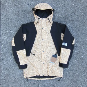 north face mountain print jacket