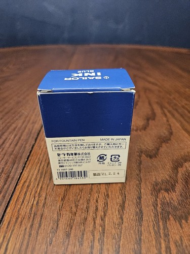 Sailor Blue Ink Jentle Bottled for Fountain Pens 50 mL NEW Made in Japan - Picture 4 of 5