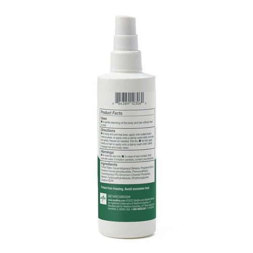 Medline Remedy Essentials Cleanse Spray Cleanser, Scented 8 Fl Oz 080196757179 - Picture 2 of 2