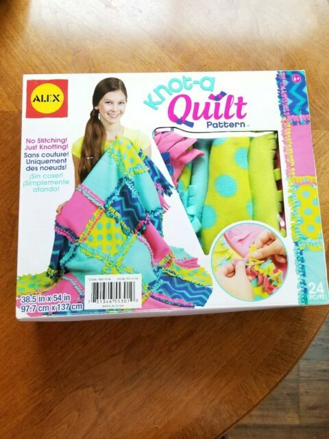 alex toys craft knot a quilt kit