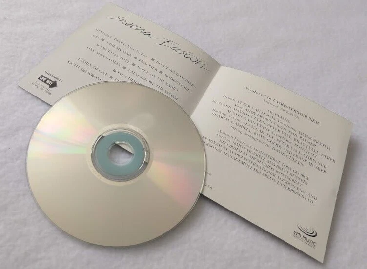 Sheena Easton Bonus Tracks S/T CD Pop Electronic Synth One Way Reissue Rare 90's - Image 4 of 4