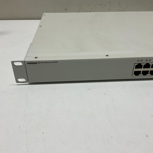 Alcatel Lucent OmniStack LS 6224P OS-LS-6224 24 Port Switch 100/115/220/230V - Picture 3 of 7