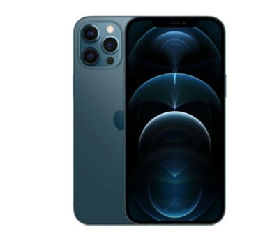 IPHONE 12 PRO MAX unlocked 256gb pacific blue (GREAT CONDITION) 